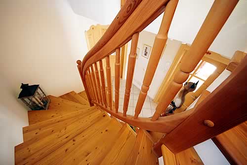 Holztreppe